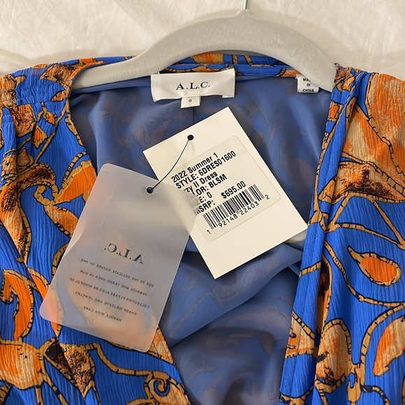 A.L.C Izzy II SILK MINI DRESS - Picture 3 of 3